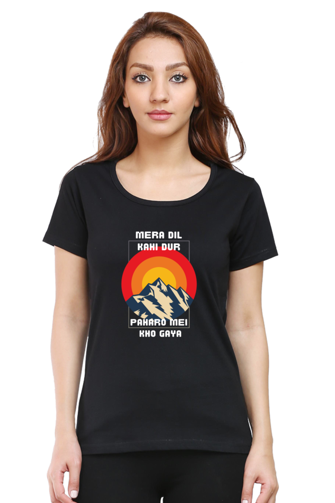 Mera Dil Kahi Dur Paharo Mei Kho Gaya T-Shirt