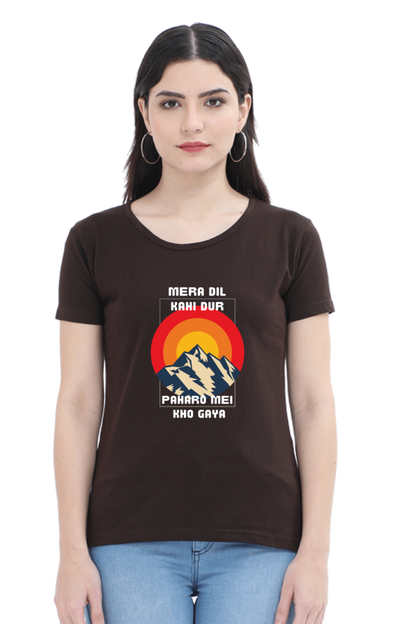 Mera Dil Kahi Dur Paharo Mei Kho Gaya T-Shirt