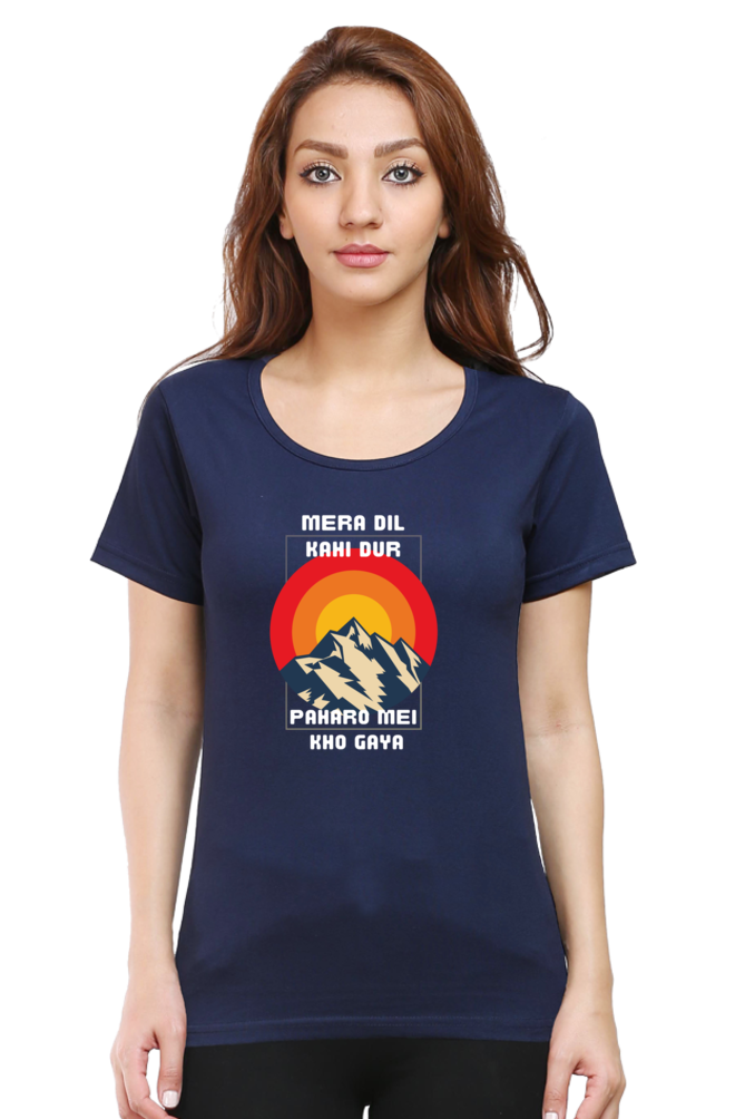 Mera Dil Kahi Dur Paharo Mei Kho Gaya T-Shirt