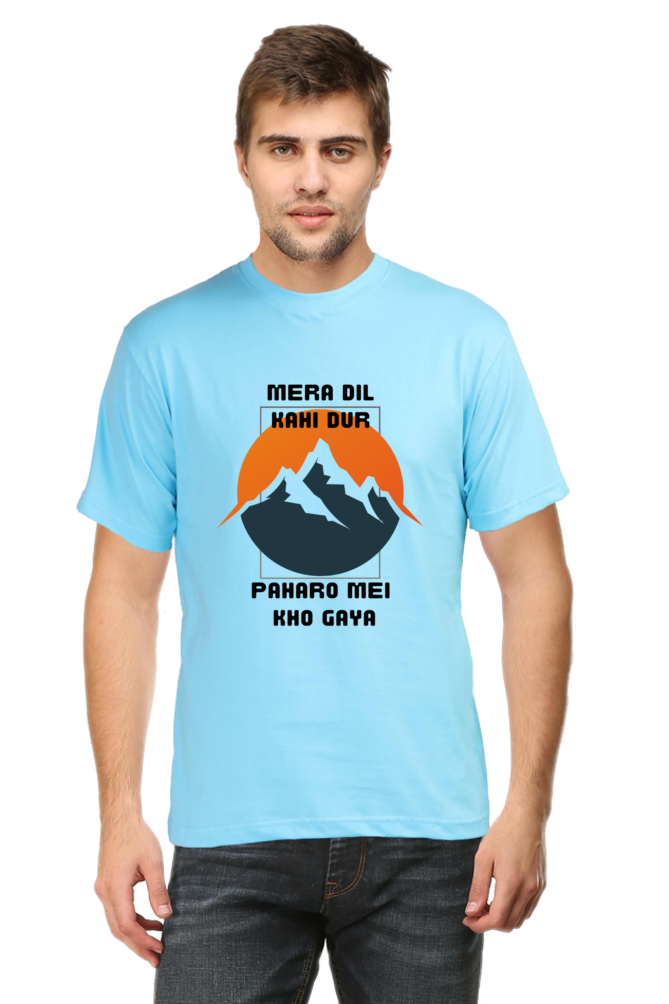 Mera Dil Kahi Dur Paharo Mei Kho Gaya T-Shirt