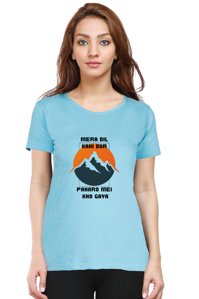 Mera Dil Kahi Dur Paharo Mei Kho Gaya T-Shirt