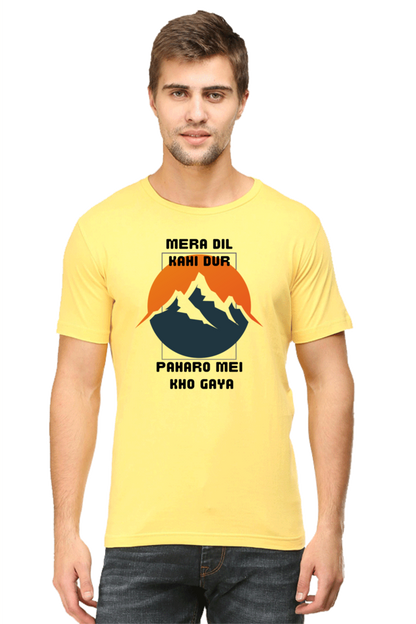 Mera Dil Kahi Dur Paharo Mei Kho Gaya T-Shirt