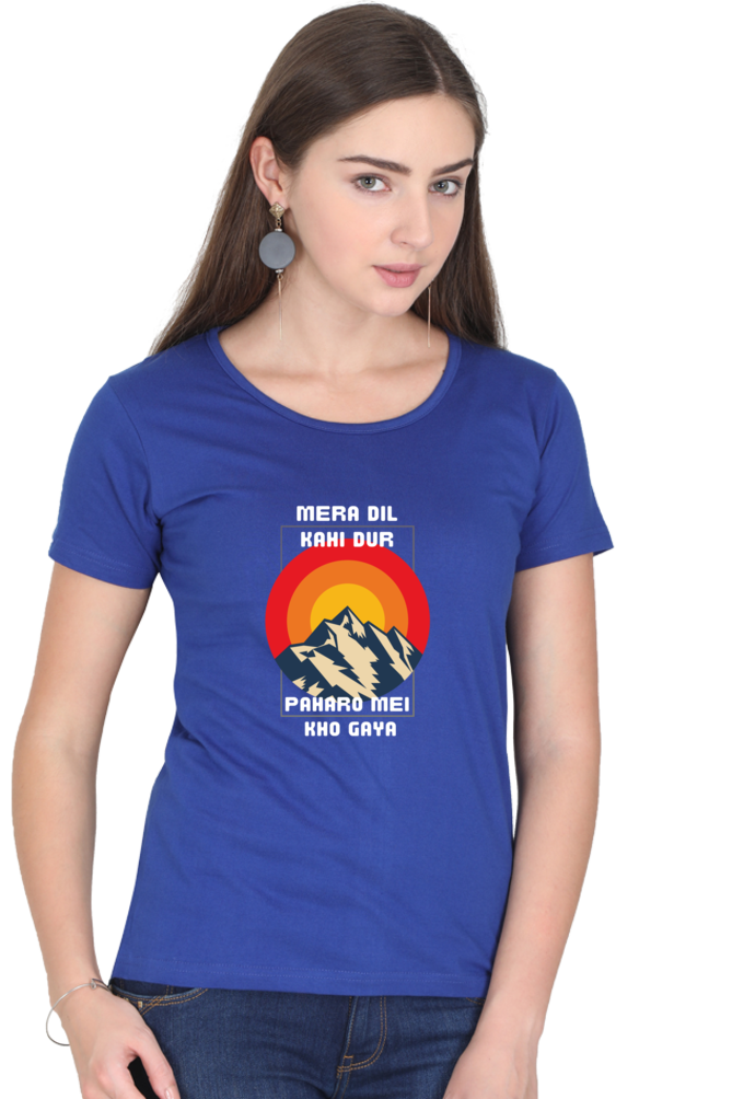 Mera Dil Kahi Dur Paharo Mei Kho Gaya T-Shirt