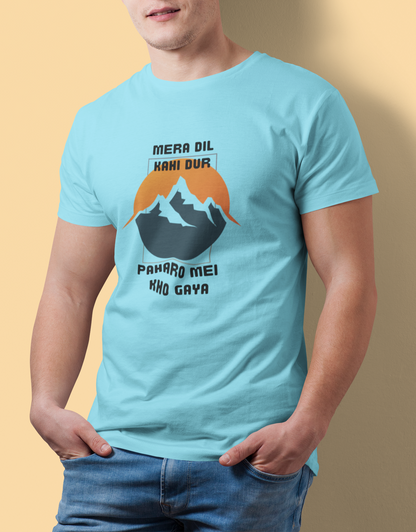 Mera Dil Kahi Dur Paharo Mei Kho Gaya T-Shirt