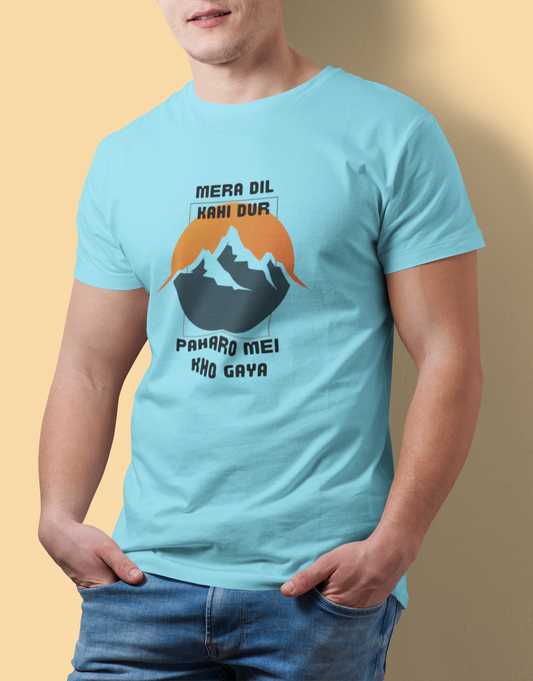 Mera Dil Kahi Dur Paharo Mei Kho Gaya T-Shirt