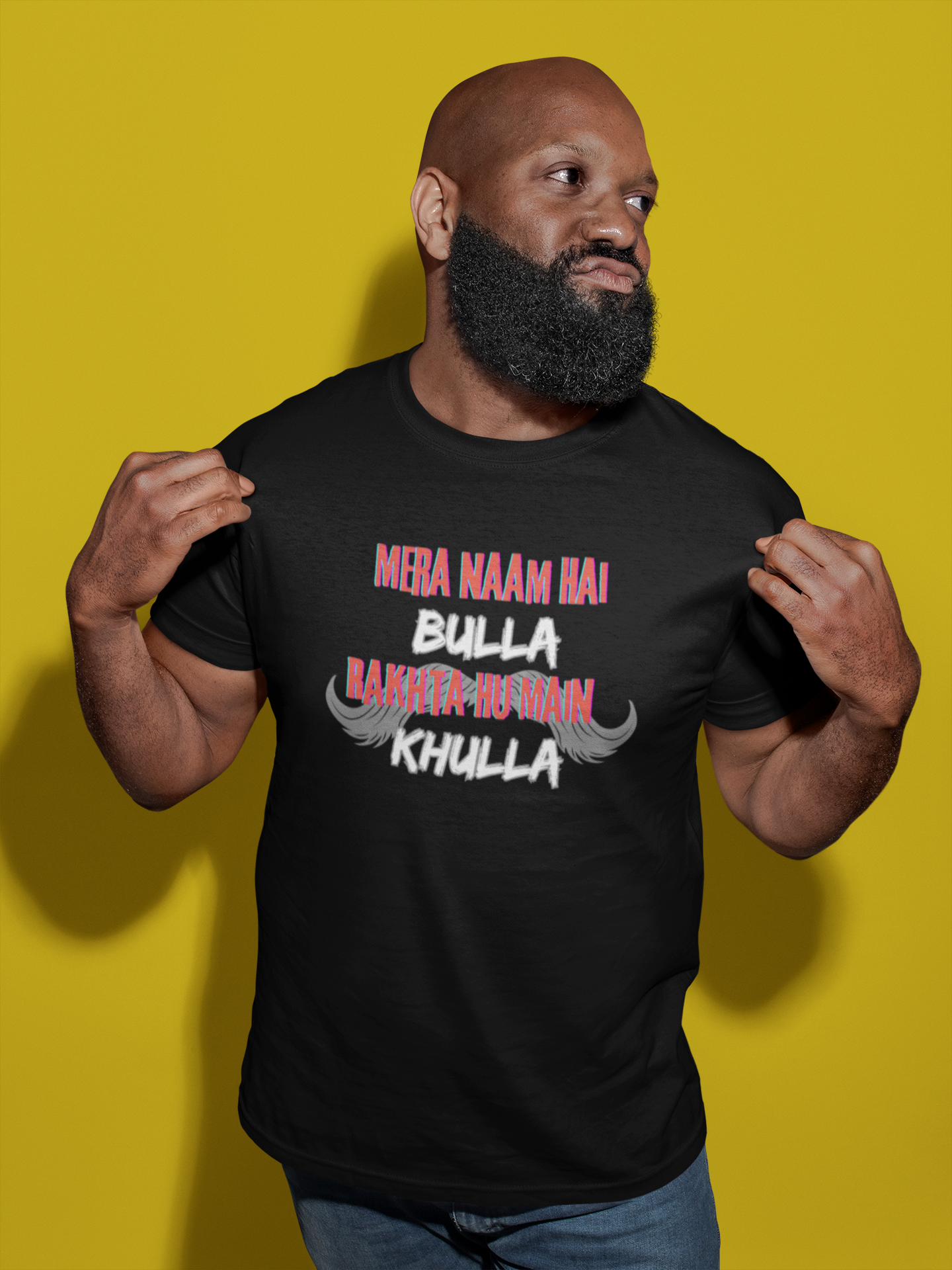 Mera Naam Hai Bulla Rakhta Hu Main Khulla T-Shirt