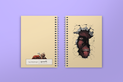 Colossal Titan Notepad