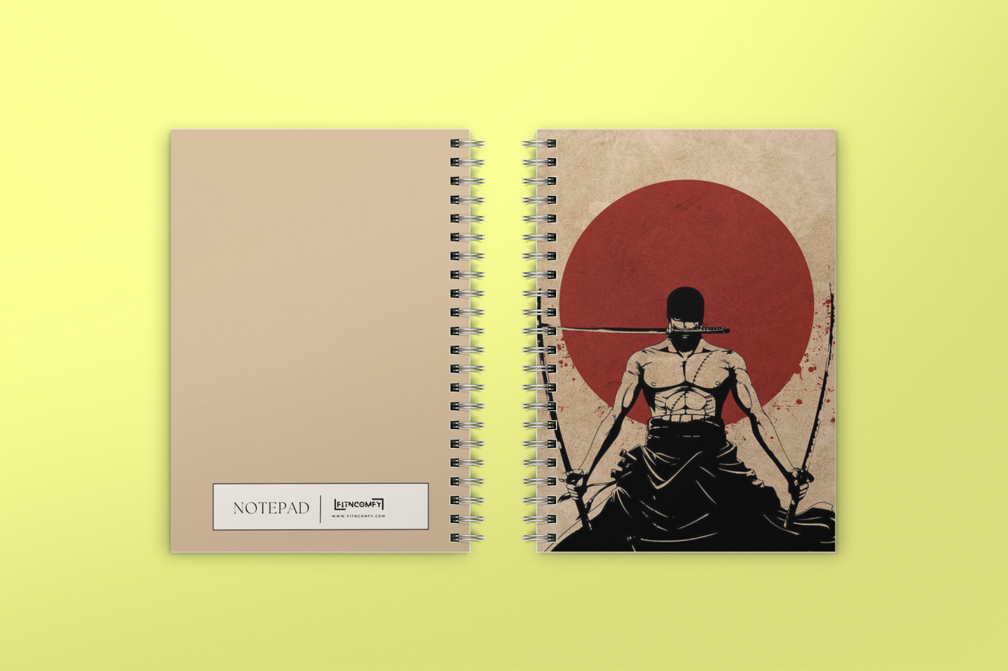 Roronoa Zoro Notepad