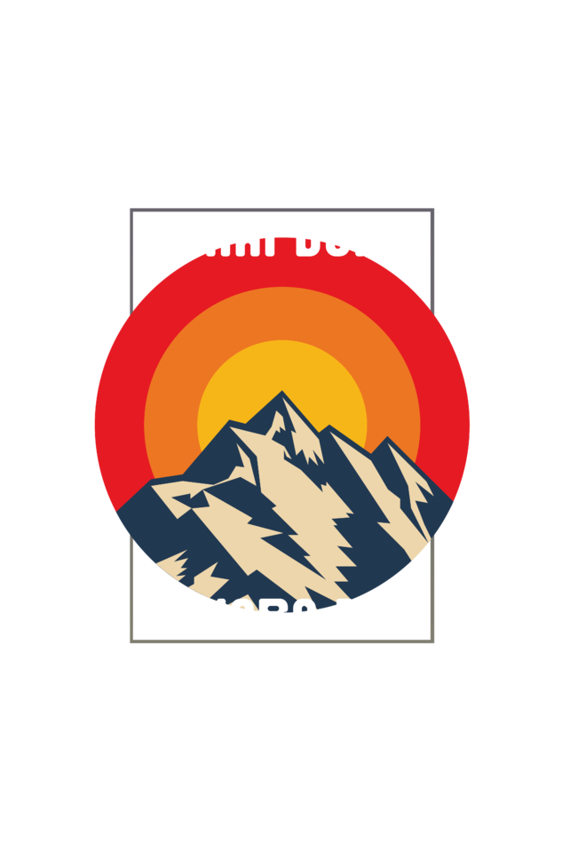 Mera Dil Kahi Dur Paharo Mei Kho Gaya Colourful T-Shirt