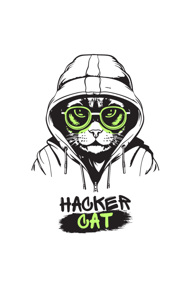 Hacker Cat T-Shirt