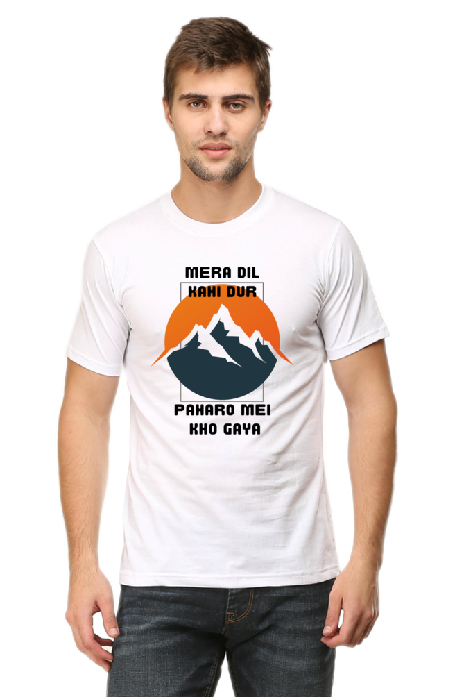 Mera Dil Kahi Dur Paharo Mei Kho Gaya T-Shirt