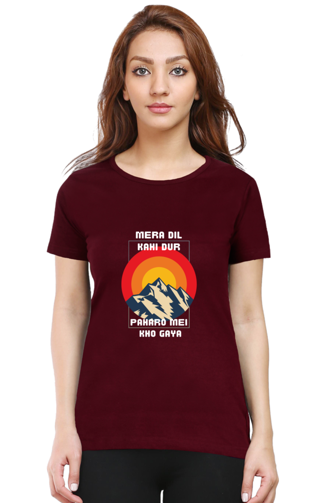 Mera Dil Kahi Dur Paharo Mei Kho Gaya T-Shirt