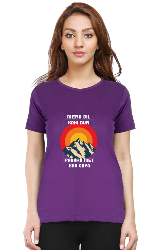 Mera Dil Kahi Dur Paharo Mei Kho Gaya T-Shirt