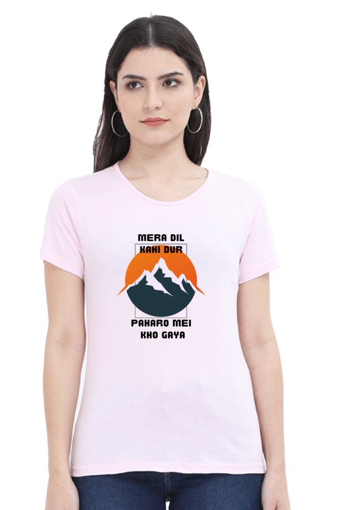 Mera Dil Kahi Dur Paharo Mei Kho Gaya T-Shirt