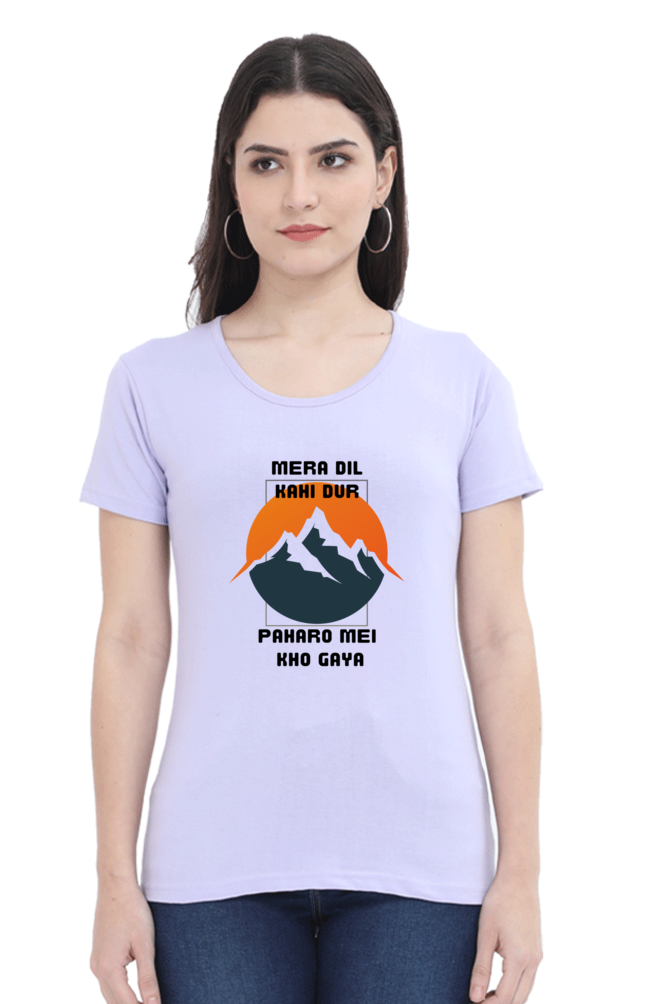 Mera Dil Kahi Dur Paharo Mei Kho Gaya T-Shirt