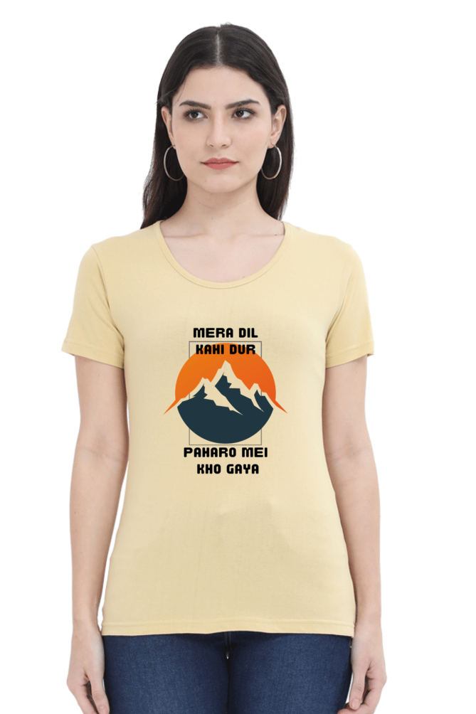 Mera Dil Kahi Dur Paharo Mei Kho Gaya T-Shirt