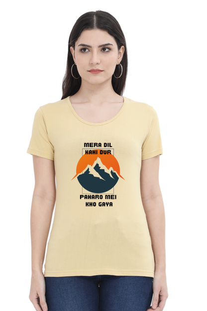 Mera Dil Kahi Dur Paharo Mei Kho Gaya T-Shirt