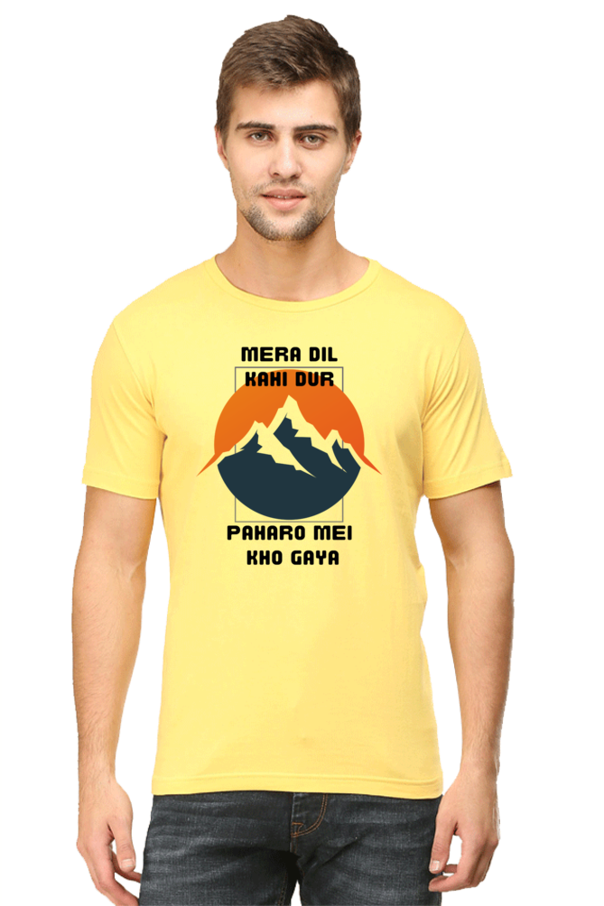 Mera Dil Kahi Dur Paharo Mei Kho Gaya T-Shirt